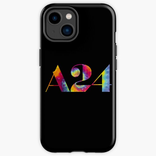 A24 tie dye logo iPhone Tough Case RB1508 product Offical a24 Merch