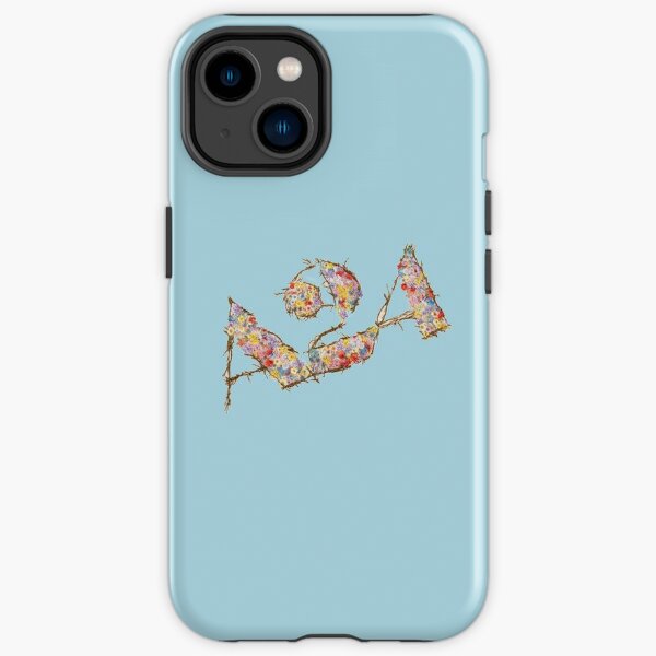 a24 floral logo iPhone Tough Case RB1508 product Offical a24 Merch