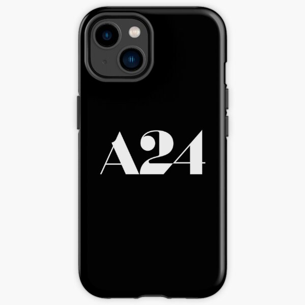 A24 White Logo  iPhone Tough Case RB1508 product Offical a24 Merch