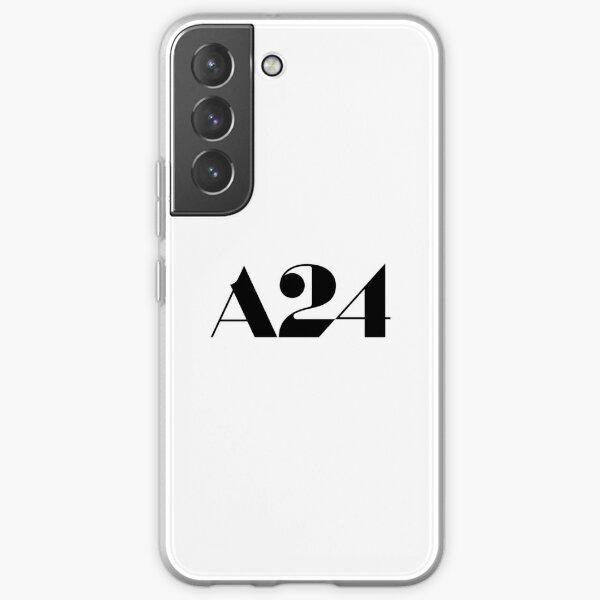 A24 - Black Logo Samsung Galaxy Soft Case RB1508 product Offical a24 Merch