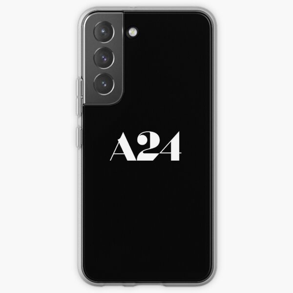 A24 - White Logo Samsung Galaxy Soft Case RB1508 product Offical a24 Merch