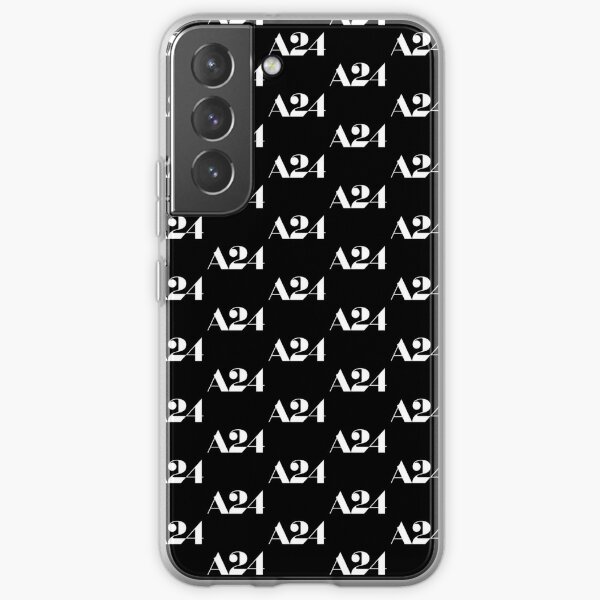 A24 Logo (White) Samsung Galaxy Soft Case RB1508 product Offical a24 Merch