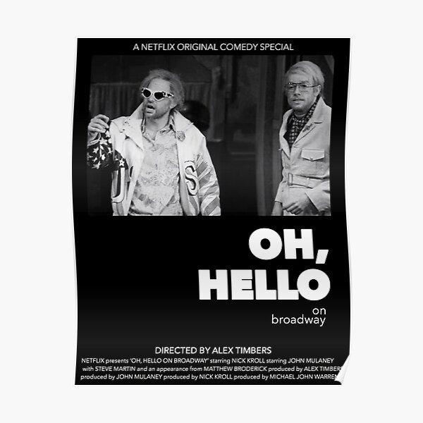 Oh, Hello A24 style movie poster - Indie - Down By Law inspired poster Poster RB1508 product Offical a24 Merch