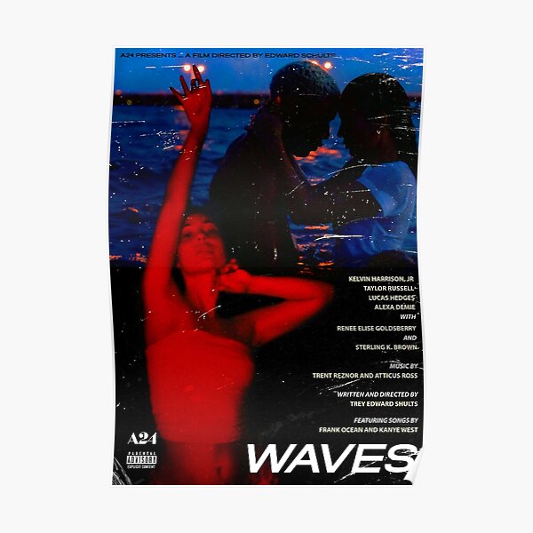 Waves - A24 Movie Udo Poster RB1508 product Offical a24 Merch