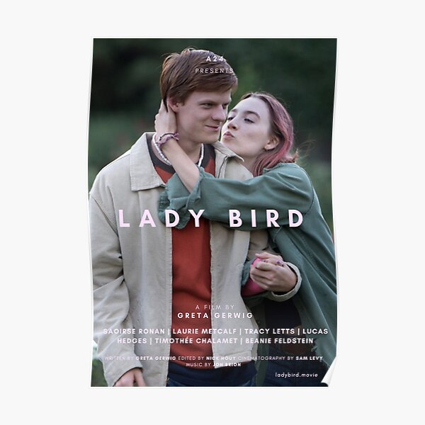LADY BIRD A24 POSTER Poster RB1508 product Offical a24 Merch
