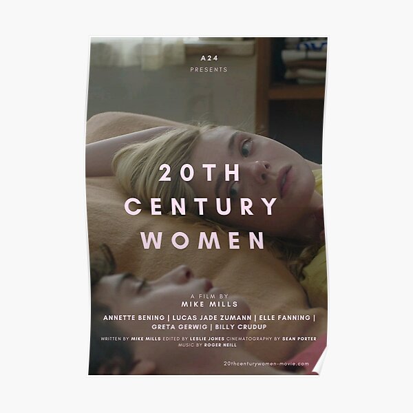 20TH CENTURY WOMEN A24 POSTER Poster RB1508 product Offical a24 Merch