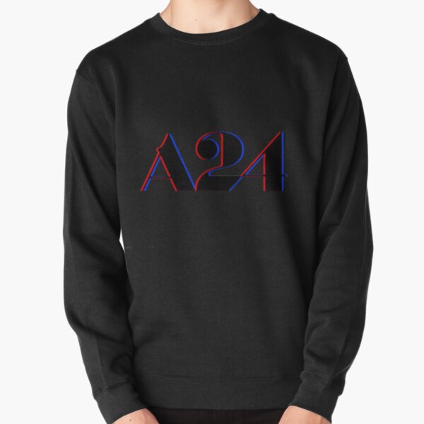 A24 Glitch Logo  Pullover Sweatshirt RB1508 product Offical a24 Merch