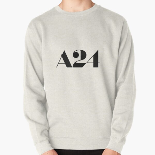 A24 - Black Logo Pullover Sweatshirt RB1508 product Offical a24 Merch