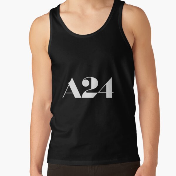 A24 - White Logo Tank Top RB1508 product Offical a24 Merch