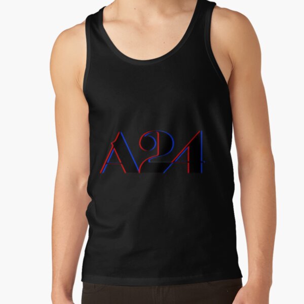 A24 Glitch Logo  Tank Top RB1508 product Offical a24 Merch