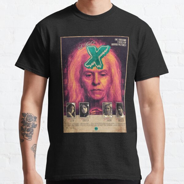 X vintage movie poster - A24 Classic T-Shirt RB1508 product Offical a24 Merch