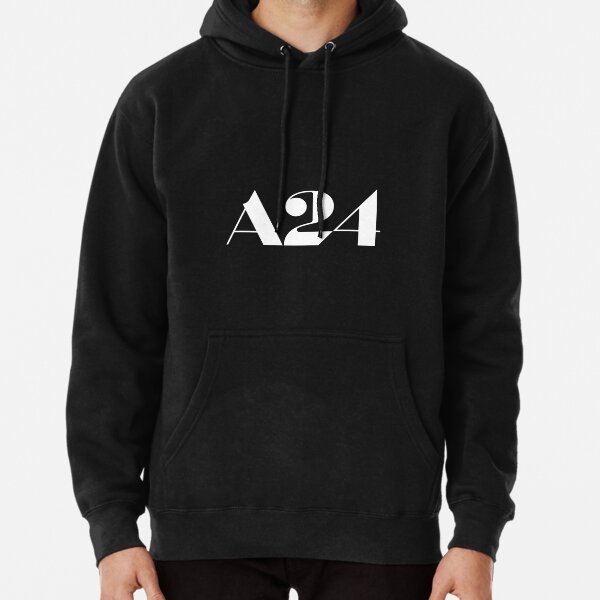 A24 - White Logo Pullover Hoodie RB1508 product Offical a24 Merch