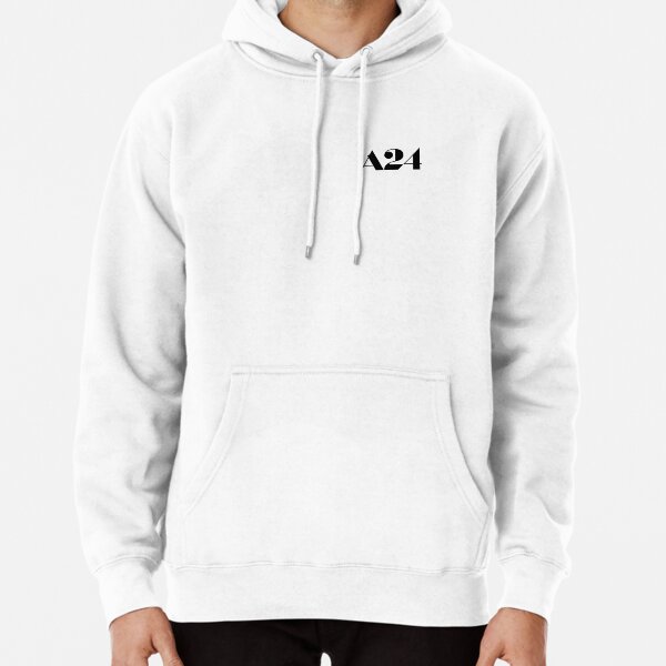 A24 Black Logo Pullover Hoodie RB1508 product Offical a24 Merch