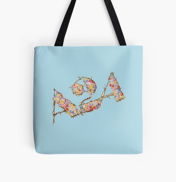 a24 floral logo All Over Print Tote Bag RB1508 product Offical a24 Merch