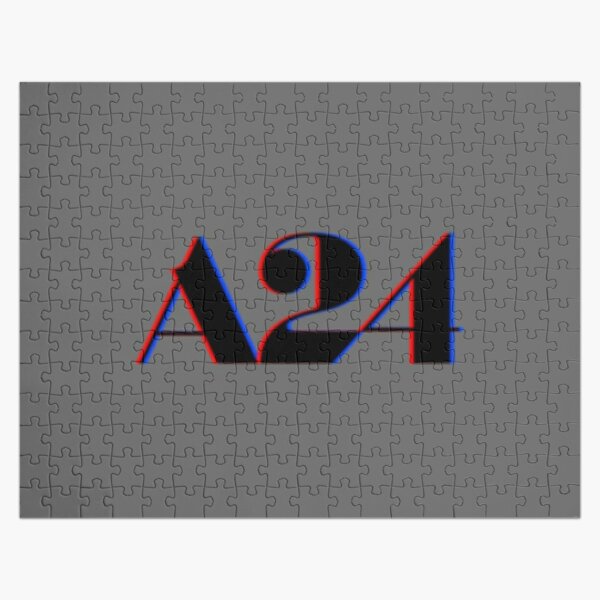 A24 Glitch Logo Jigsaw Puzzle RB1508 product Offical a24 Merch