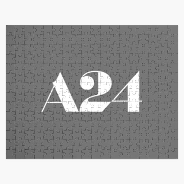 A24 White Logo  Jigsaw Puzzle RB1508 product Offical a24 Merch