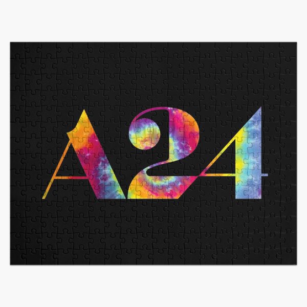 A24 tie dye logo Jigsaw Puzzle RB1508 product Offical a24 Merch