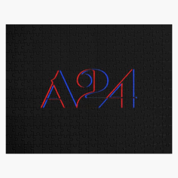 A24 Glitch Logo  Jigsaw Puzzle RB1508 product Offical a24 Merch