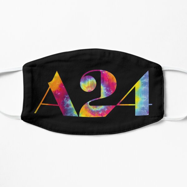 A24 tie dye logo Flat Mask RB1508 product Offical a24 Merch
