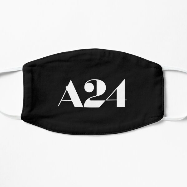 A24 - White Logo Flat Mask RB1508 product Offical a24 Merch